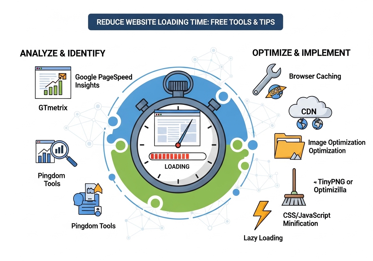 How to Reduce Website Loading Time Using Free Tools